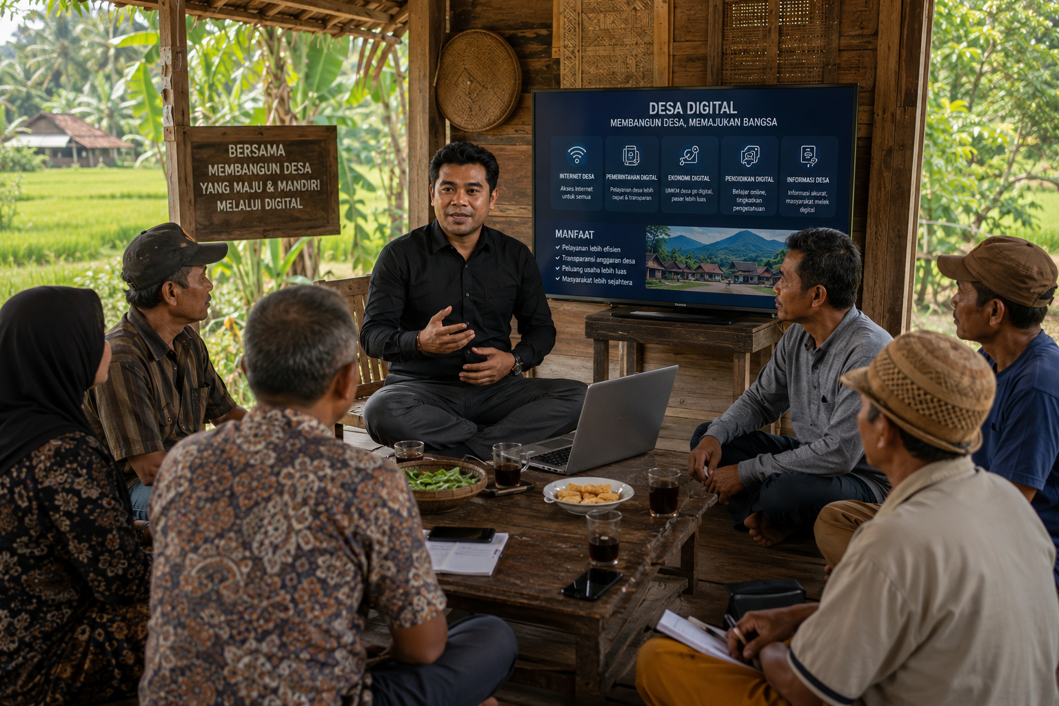 Desa Digital Sebagai Pilar Ekonomi Indonesia