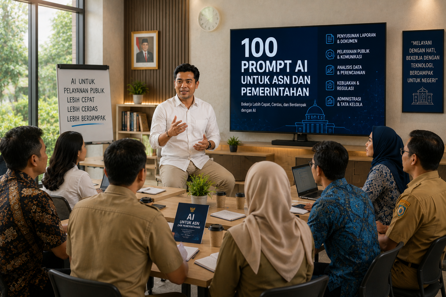 100 Prompt AI untuk ASN dan Pemerintahan