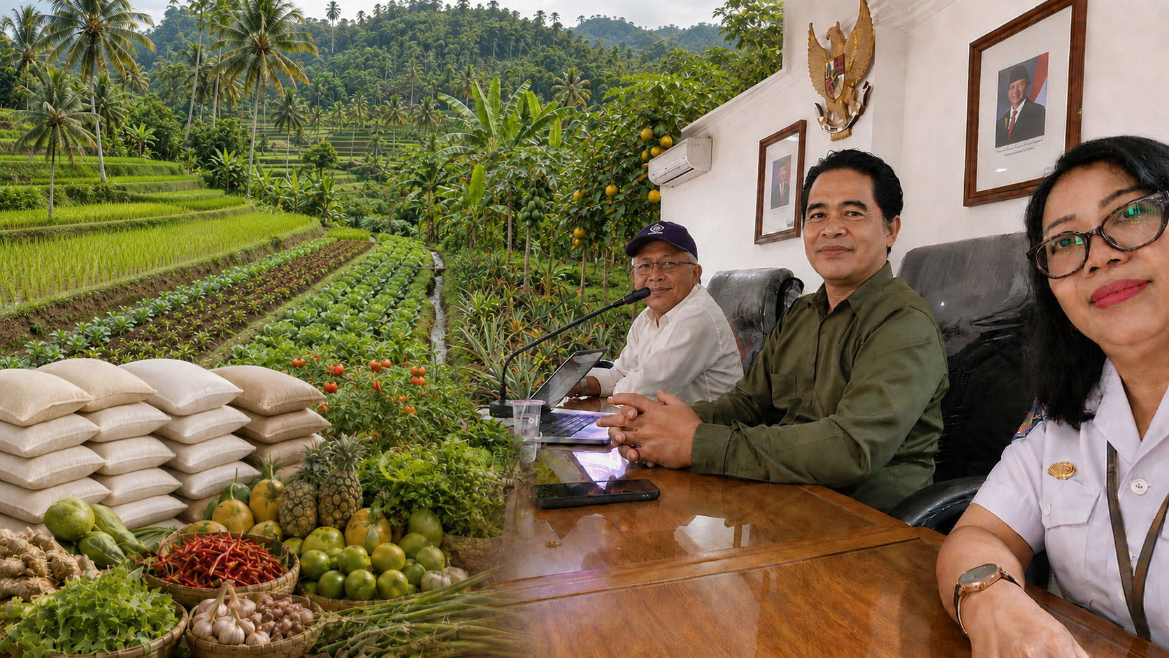 AGUNG GEMPA: KMP BBS FOOD SUPPLY HUBUNGKAN HASIL PERTANIAN BALI DENGAN HOREKA DAN DUNIA DIGITAL