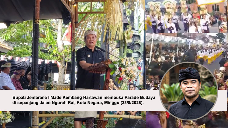 AGUNG GEMPA: BUPATI KEMBANG SUKSES GELAR FESTIVAL SEMARAK JEMBRANA 2026, MERIAH DALAM SEMANGAT KEBERSAMAAN